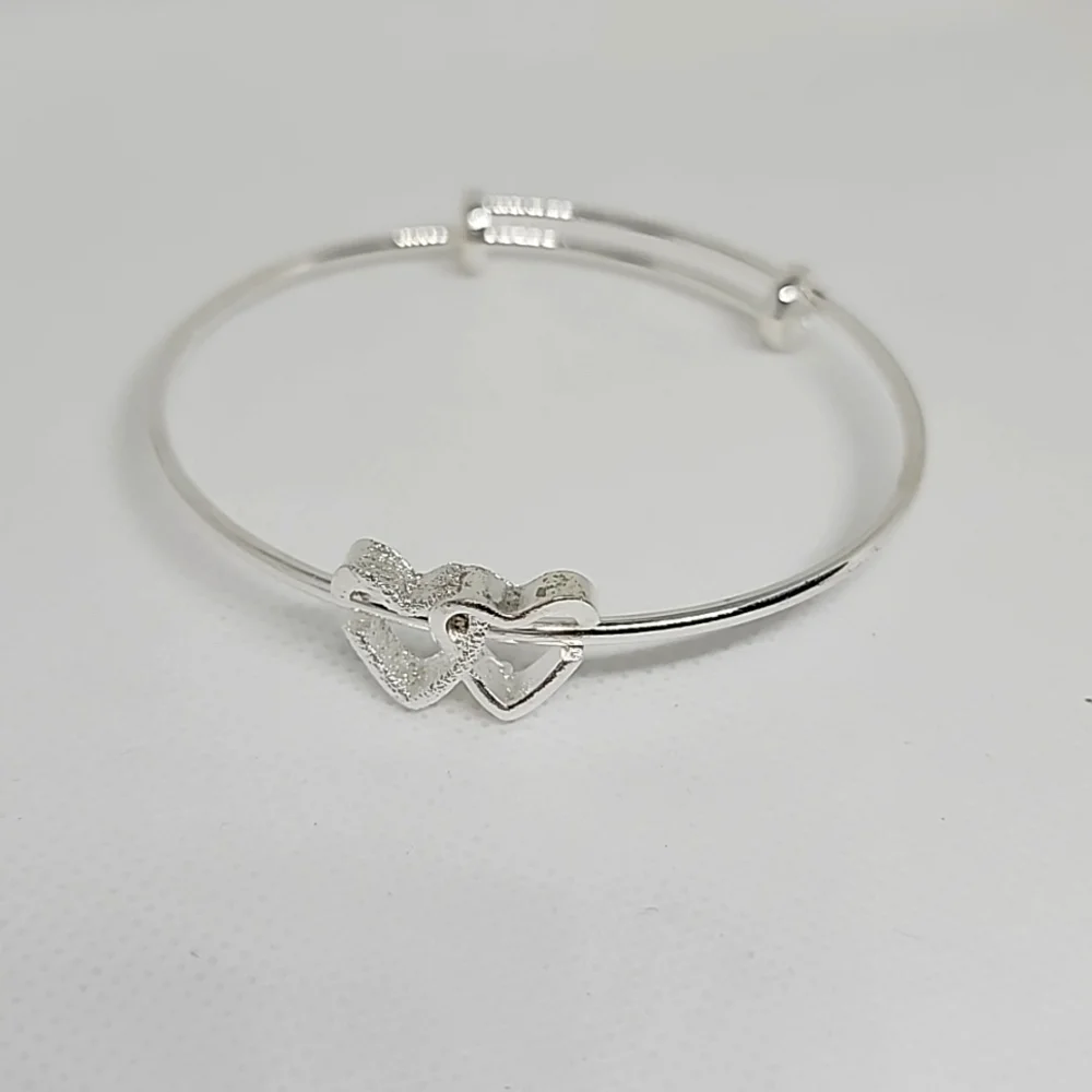 Double Heart 💕 Love ❤️ Bracelet NWT!!